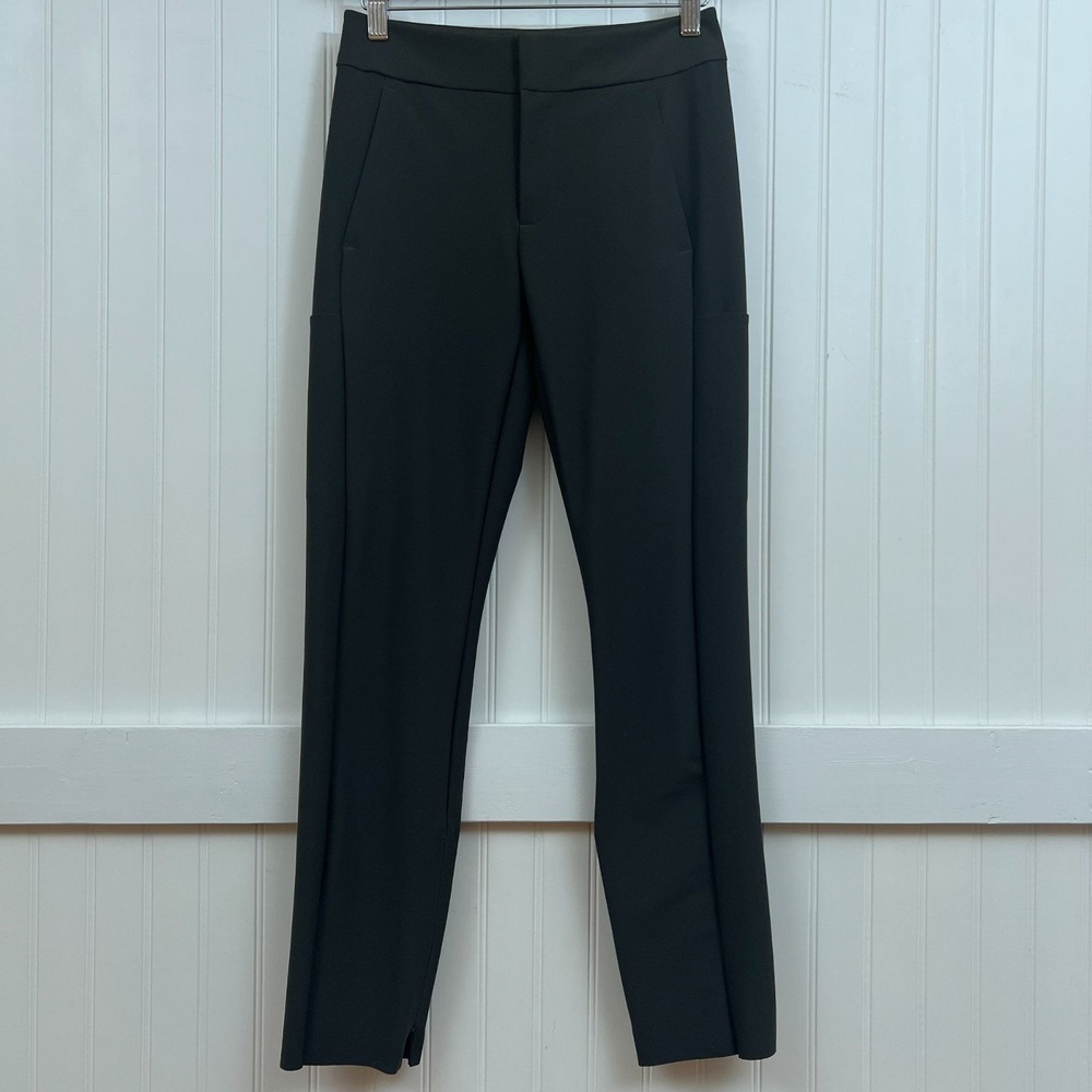 Athleta Stellar Pants Chic Fit Black Women's Work Business Casual Slim Fit 2